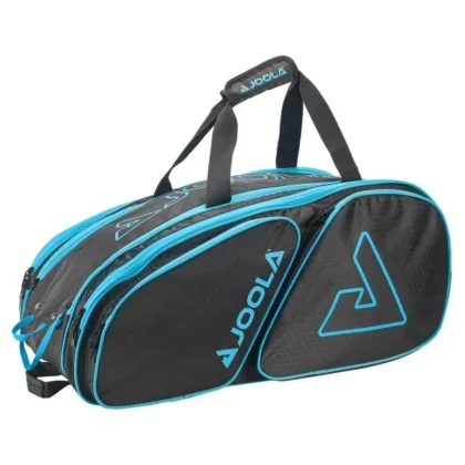 JOOLA Tour Elite Borsa da pickleball nera azzurra
